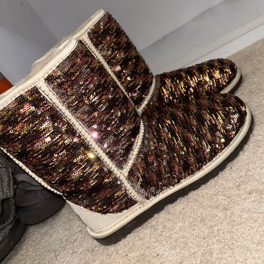 UGG sequin boots